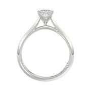 LADIES SOLITAIRE RING 1CT PRINCESS DIAMOND 14K GOLD